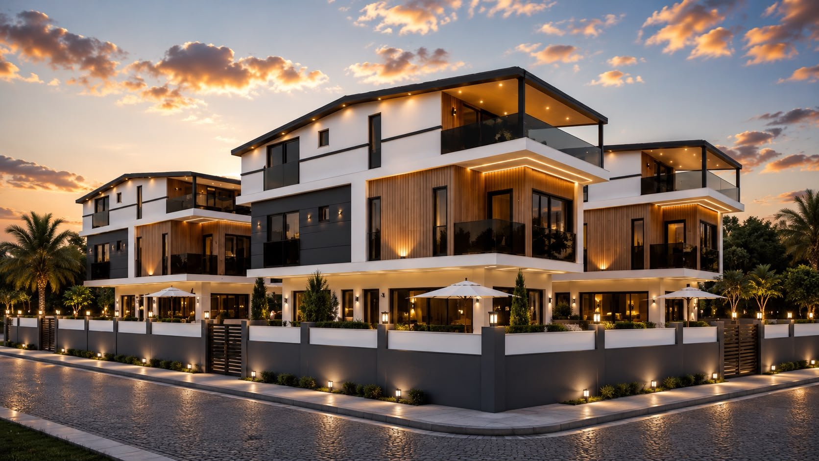 Golden Life Altınkum: villa design vision