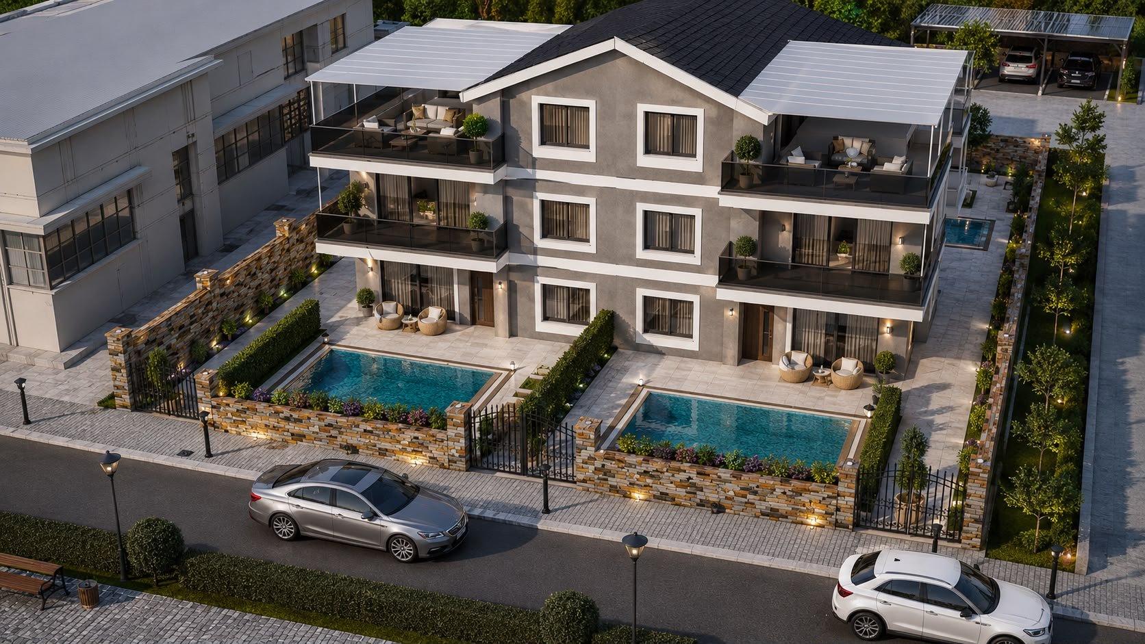 Golden Life Efeler Villas project frame 2
