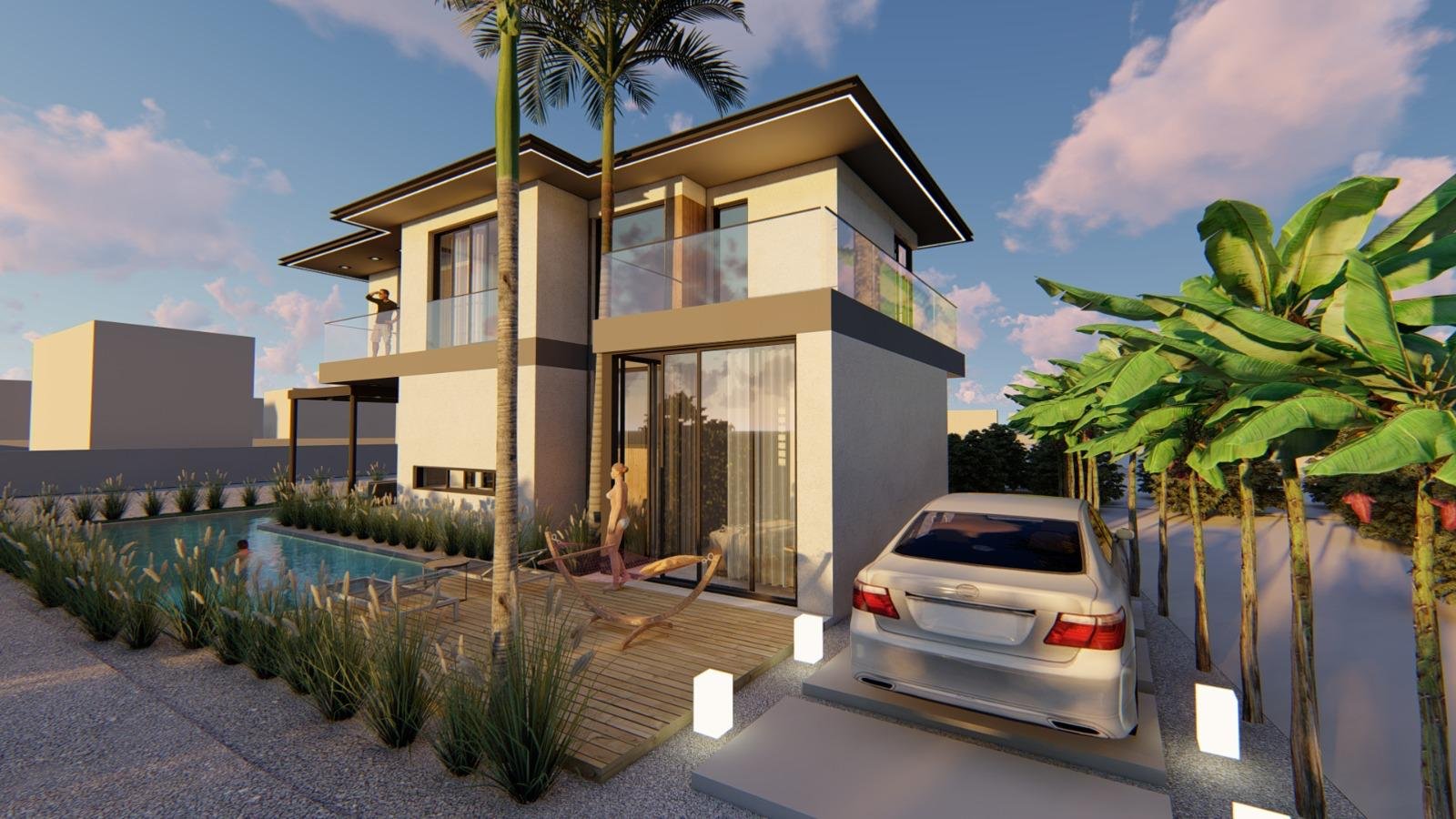Golden Life Çeşme Reisdere architectural vision render 8